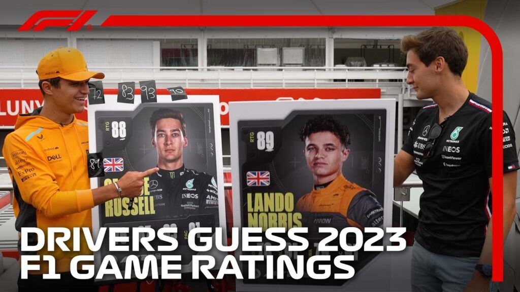 Formula 1, Formula One, 2023, Electronic Arts Drivers Guess The F1 23 Ratings!