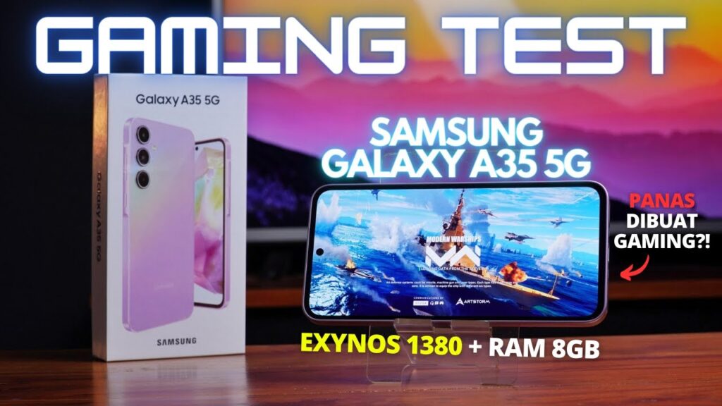 PUANAS REK!🔥 GAMING TEST Samsung Galaxy A35 5G Indonesia, Chipset EXYNOS Masih Harus DIBENAHI LAGI??
