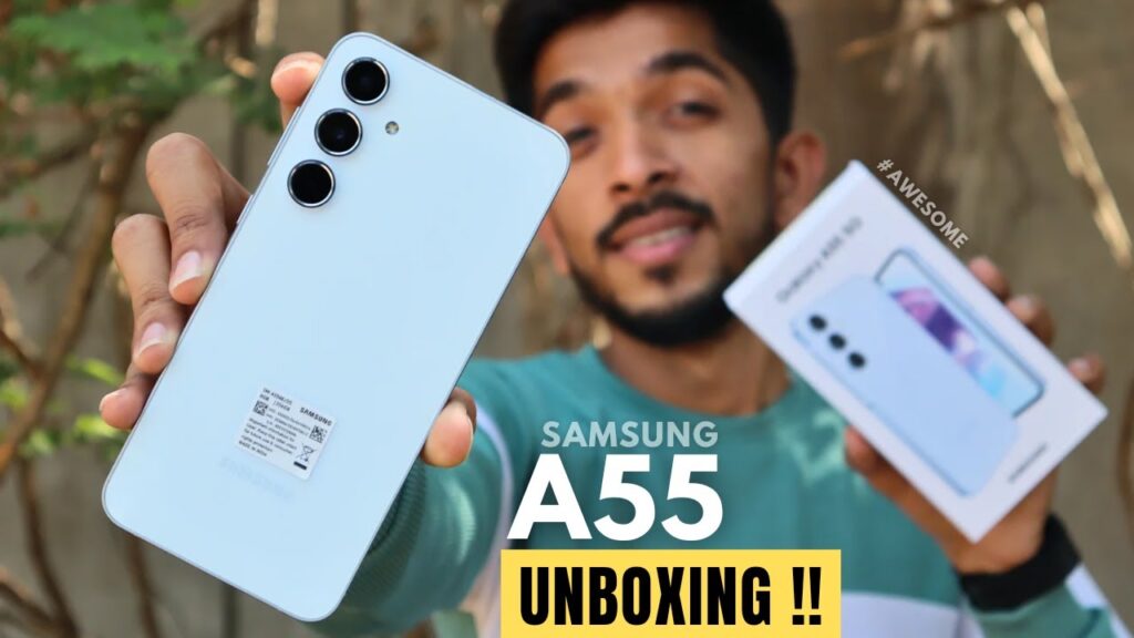 Samsung Galaxy A55 5G Unboxing & First Impressions 😍😍 Camera Review and Hands on !!