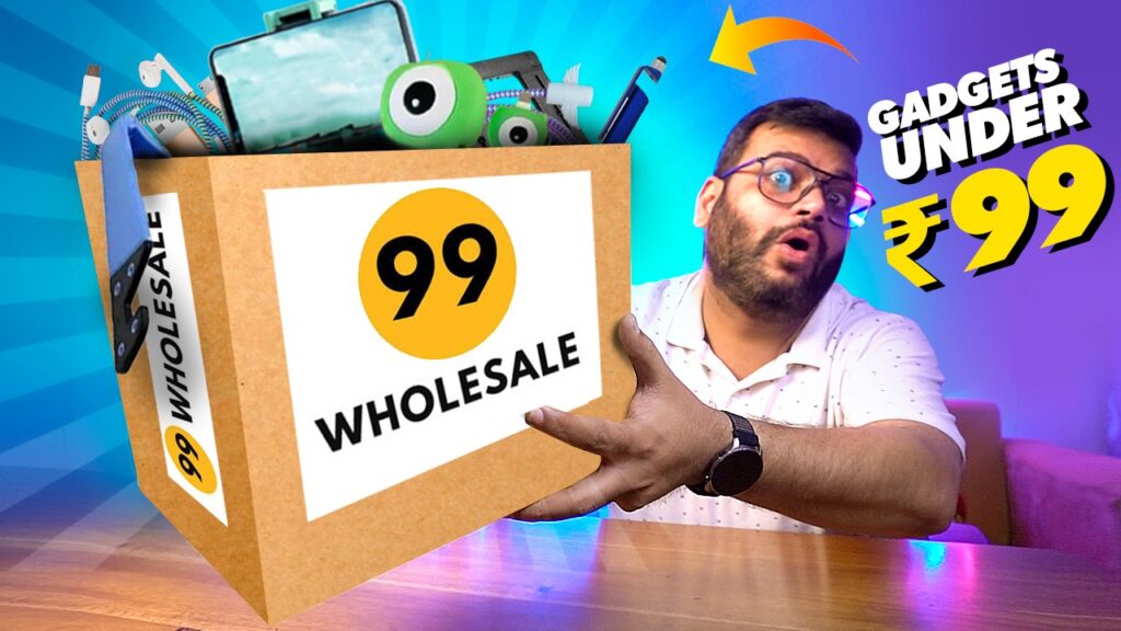 I BOUGHT CHEAP Tech Gadgets from 99WholeSale!! 😳 SASTE Tech Gadgets @₹99 Only!!- Ep # 25