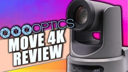 PTZOptics Move 4k Auto Tracking Camera With 30x Zoom Review!