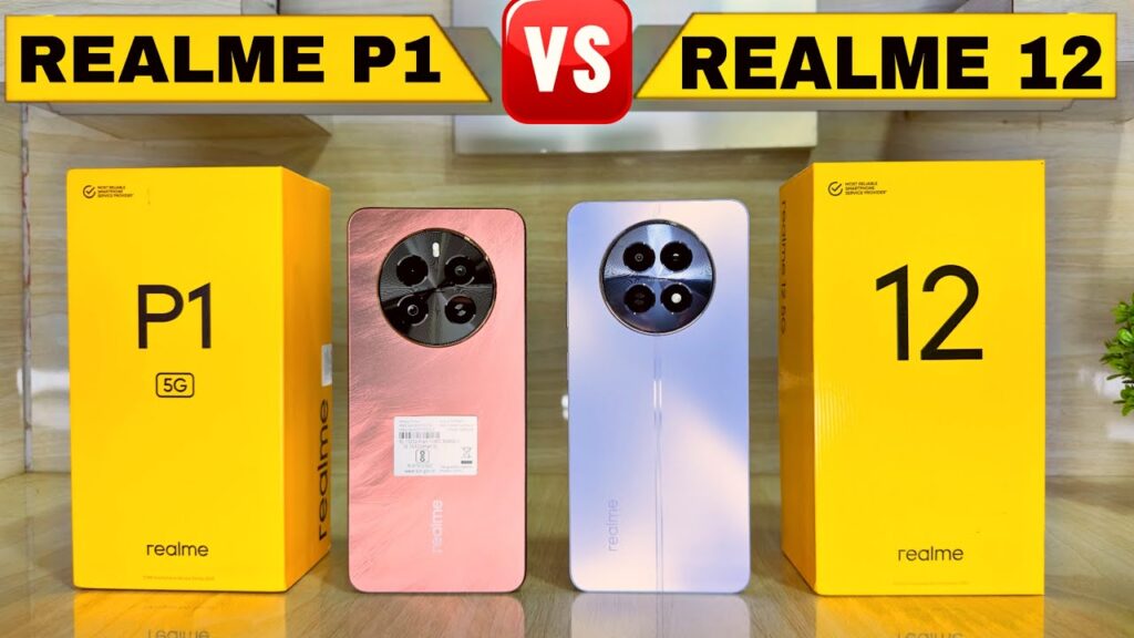 Realme P1 🆚 Realme 12 ⚡ Unboxing & Comparison ⚡ Review ⚡ Camera ⚡ Price 🔥
