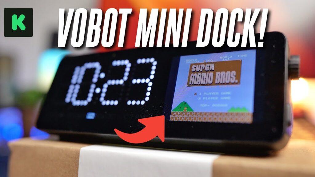 Vobot Mini Dock Review! A PC Docking station with a Screen!